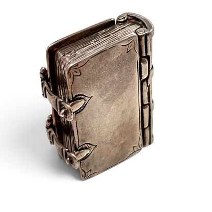 Silver book pomander