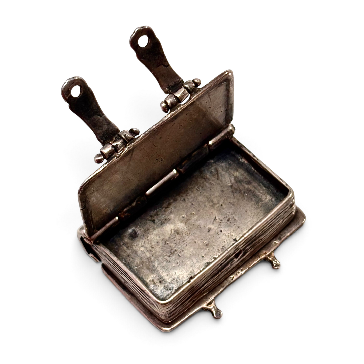 Silver book pomander