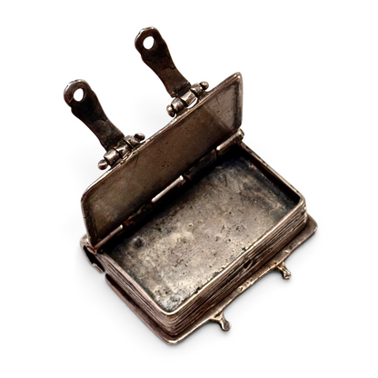 Silver book pomander