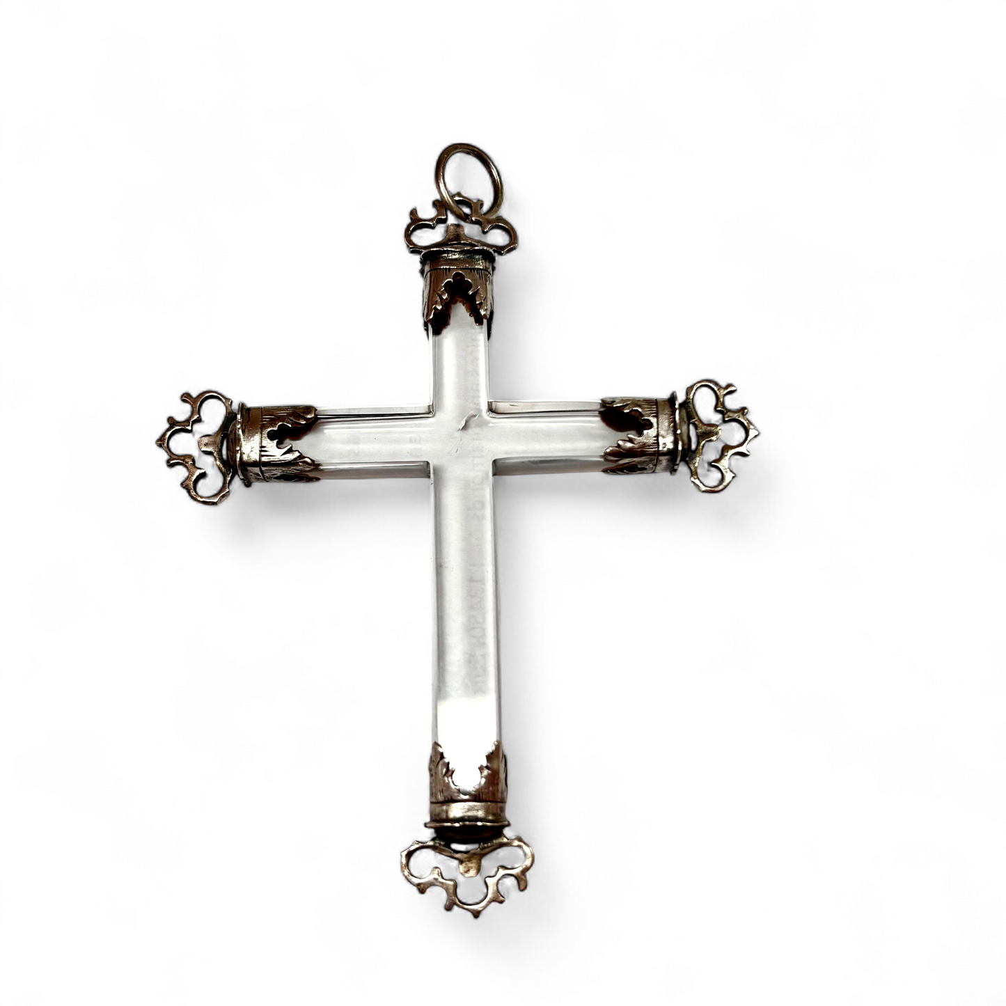 Rock crystal cross